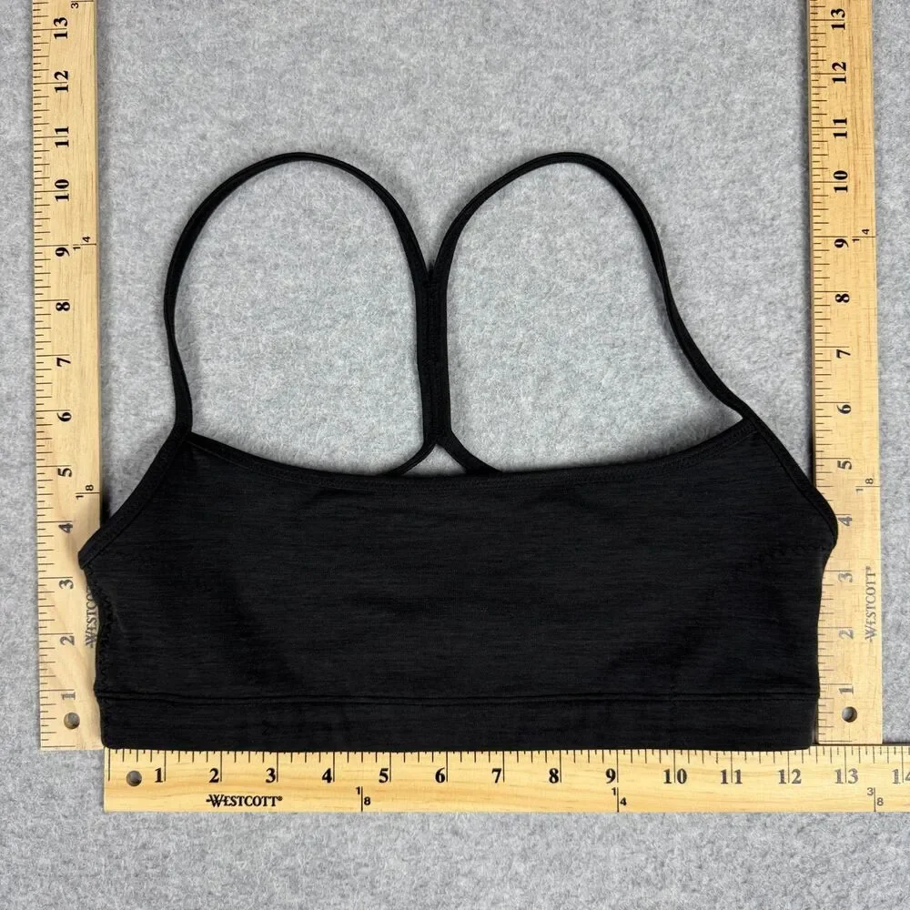 Women's Vitality Sportswear Spaghetti Strap Balance Sports Bra Grey - Small